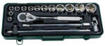 Hans Tools 4618M Dugókulcs Készlet - 1/2", 10-32 mm, 17 Részes
