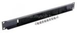 GEMBIRD 19" 1U kábelvezető fekete (19A-BRUSH-02) (19A-BRUSH-02)