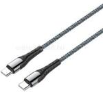 ColorWay Kábel, Type-C - Type-C (PD Fast Charging 65W) 3.0A 1m gray (CW-CBPDCC040-GR) (CW-CBPDCC040-GR) (CW-CBPDCC040-GR)