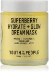 Youth To The People Superberry Hydrate + Glow Dream Mask masca pentru luminozitate si hidratare 59 ml Masca de fata