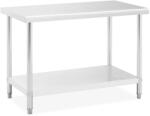 Royal Catering Rozsdamentes acél munkaasztal - ECO - 120 x 60 cm - 250 kg - Royal Catering (RCAT-120/60-NW)