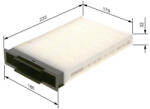 Bosch Filtru habitaclu BOSCH 1 987 432 093 (1 987 432 093) - autobob