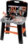 Smoby Atelier de lucru în valiză 2în1 Bricolo Smart Workbench Black&Decker Smoby banc de lucru pliabil cu unelte 30 de accesorii de la 3 ani (SM360734) Set bricolaj copii