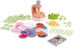 Smoby Florărie cu producție de flori decorative Crea Deco Flowers Set Smoby 200 de accesorii cu mașină de lipirea petalelor din material de la 5 ani (SM350410)