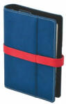 SATURNUS Kalendárium, gyűrűs, betétlapokkal, M, műbőr, SATURNUS, 225, kék-piros (NKM225KP) (NKM225KP)