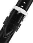 Morellato Curea neagra din piele Morellato Street 4802C23.019 M 22 mm