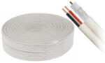 Safer Cablu coaxial CUPRU INTEGRAL RG6 + 2X0, 75 alimentare 100M Safer, TW100S (TW100S)