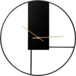 Platinet Стенен часовник Ø 50 см, 1xAA, черно/златисто (PL0537)