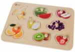 Classic World Puzzle din lemn cu manere Classic World - Fructe, 8 piese (3743) Puzzle