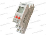 XBS MFDT-3 multifunkciós időrelé LCD kijelzővel 24-240V AC/DC 8A 18 funkció, (MFDT-3)