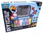 Manyuk Toys Set de pictură pentru abțibilduri de geam cu modele de mașini (552 5)