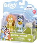 Bluey Bluey, Vizita la doctor, set cu figurine, 2 buc Figurina