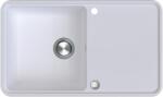 BERG Victoria gránit mosogató 78x50 cm fehér BRV2211 (BRV2211)