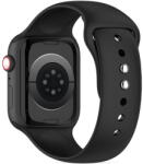 Tech-Protect Curea silicon Tech-Protect Silicone compatibila cu Apple Watch 4/5/6/7/8/9/SE/Ultra1/2 42/44/45/49mm Black (5906302303984)