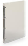 KARTON P+P Gyűrűskönyv A4, 4 gyűrűs 2cm gerinc áttetsző PP, Karton P+P Lines füst (2-149) - cartridge