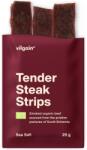Vilgain Fâșii uscate de friptură BIO -⁠ fâșii de carne uscată din rase de vaci premium, mai mult de 92% carne de vită de calitate în fiecare pachet, modalitate practică de gustare - vilgain - 15,99 RON