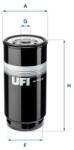 UFI filtru combustibil UFI 24.142. 00 (24.142.00)