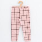 NEW BABY Leggings pentru copii din bumbac New Baby Kindergarten roz, mărime 104/110