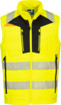 Portwest DX4 Hi-Vis Softshell Gilet - Sárga/Fekete - XL (DX479YBRXL)