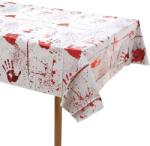  Celofán terítő - Halloween mintás - Véres tenyérlenyomat