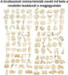  Natúr fa - Ovis jel 5cm 1db - kosarbolt