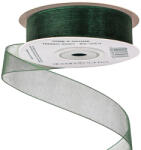 Valex Decor Organza szalag 20mm x 20m - Sötétzöld (P20-58)