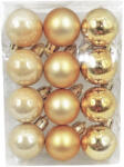 Valex Decor 12db-os 2.5cm-es karácsonyi gömb szett - Arany (CB25-13)