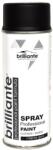 Brilliante Spray Vopsea Brilliante, Negru Mat, 400ml (01440)