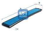 UFI Filtru, aer habitaclu UFI ARGENTIUM 34.408. 00 (34.408.00)