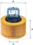 UFI Filtru ulei UFI 25.015. 00 (25.015.00)