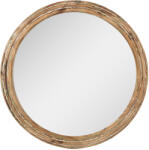 Clayre & Eef Oglinda perete lemn maro verde 60x6 cm (52S305)