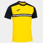 Joma HISPA IV SHORT SLEEVE T-SHIRT dressz sárga fekete 2XL