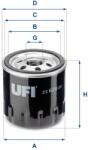 UFI Filtru ulei UFI 23.628. 00 (23.628.00)