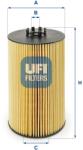 UFI Filtru ulei UFI 25.046. 00 (25.046.00)