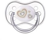 Canpol babies Силиконова залъгалка със симетрична форма Canpol - Newborn Baby, 0-6 m, Бяла (22/580_bei)