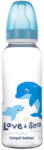 Canpol babies Шише за хранене Canpol - Love&Sea, 250 ml, Синьо (59/400_blu)