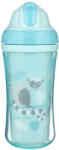 Canpol babies Чаша с двойни страни и силиконова сламка Canpol - Lemur, 260 ml (74/051c)