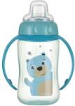 Canpol babies Преходна чаша със силиконов накрайник Canpol - 320 ml, Тюркоаз (56/512_tur)