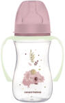 Canpol babies Антиколик шише с дръжки Canpol Easy Start - Sleepy Koala, 240 ml, Розово (35/237_pin)