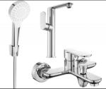 Mexen Milo R05 kád készlet, Króm - 713153R05-00 (713153R05-00)