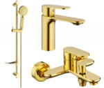 Mexen Milo DF40 kád készlet, Arany - 71303DF40-50 (71303DF40-50)