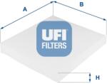 UFI Filtru, aer habitaclu UFI 53.031. 00 (53.031.00)