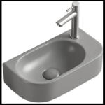 Mexen Viera jobboldali munkalapi mosdó 40 x 21 cm, Világosszürke matt- 21274061R (21274061R)