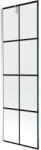 Mexen Next 1 szárnyas kádparaván 60 x 150 cm, Fekete minta, Króm - 895-060-000-00-77-01 (895-060-000-00-77-01)