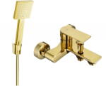 Mexen Royo R45 fürdőkád csaptelep zuhanyteleppel, Arany - 7223R45-50 (7223R45-50)