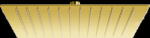 Mexen Slim fejzuhany 30 x 30 cm, Arany - 79130-50 (79130-50)