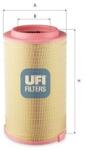 UFI Filtru aer UFI 27. F29.00 (27.F29.00)