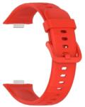 GIGAPACK GP-158410 Huawei Watch Fit 3 piros szilikon óraszíj (GP-158410)