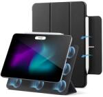 ESR GP-158500 iPad Pro 13 (2024) fekete bőr hatású oldalra nyíló tok (GP-158500)