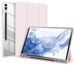 Dux Ducis GP-151096 Galaxy Tab S9 FE Plus LTE (SM-X616) / WIFI (SM-X610) rózsaszín bőr hatású oldalra nyíló tok (GP-151096)